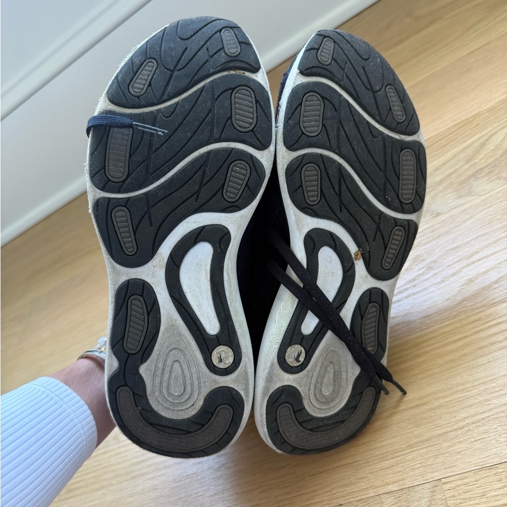 Lululemon Athletica Black Athletic Shoes with Breathable Mesh - Picture 6 of 8